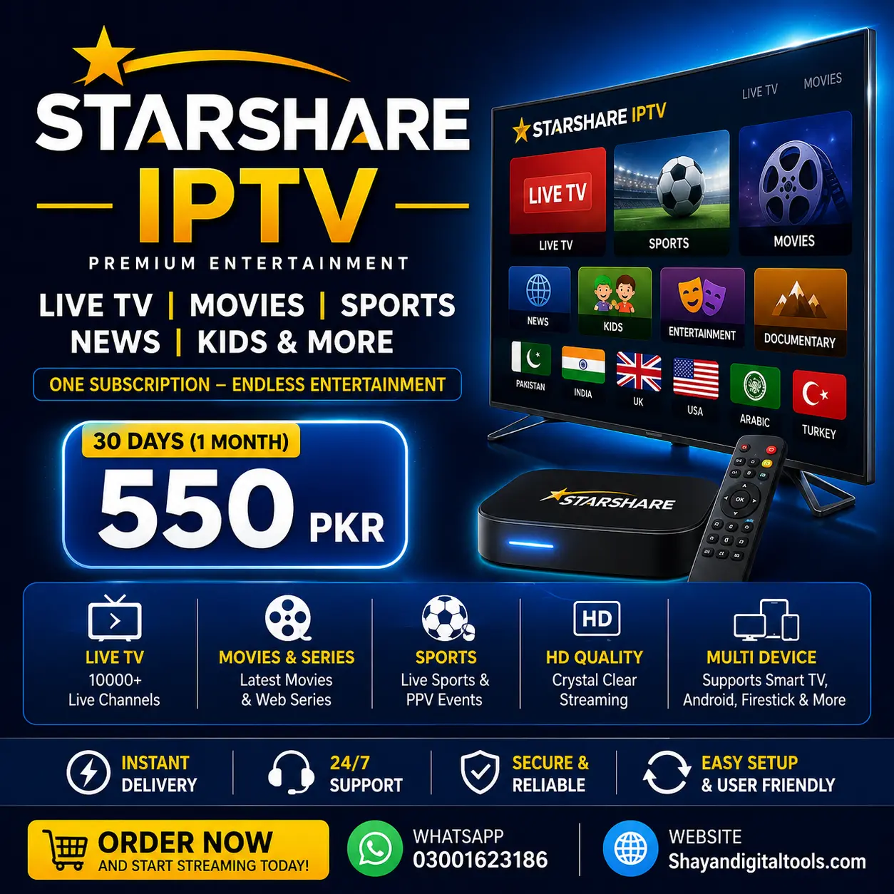 Starshare Iptv
