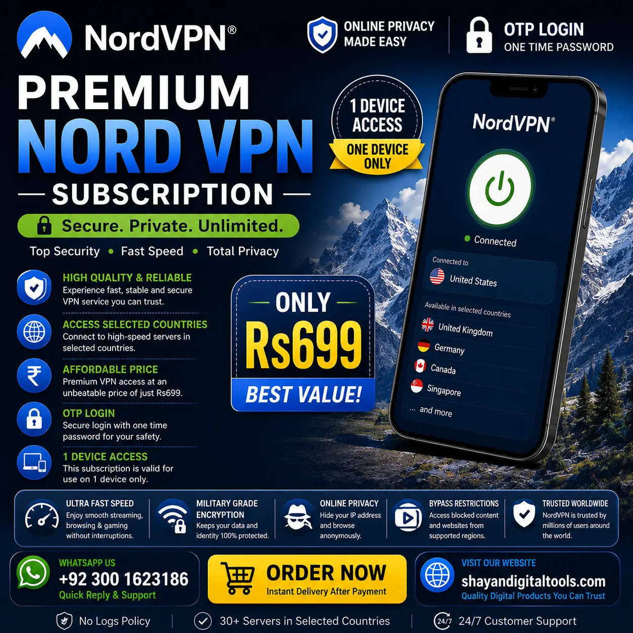 Nord VPN Subscription