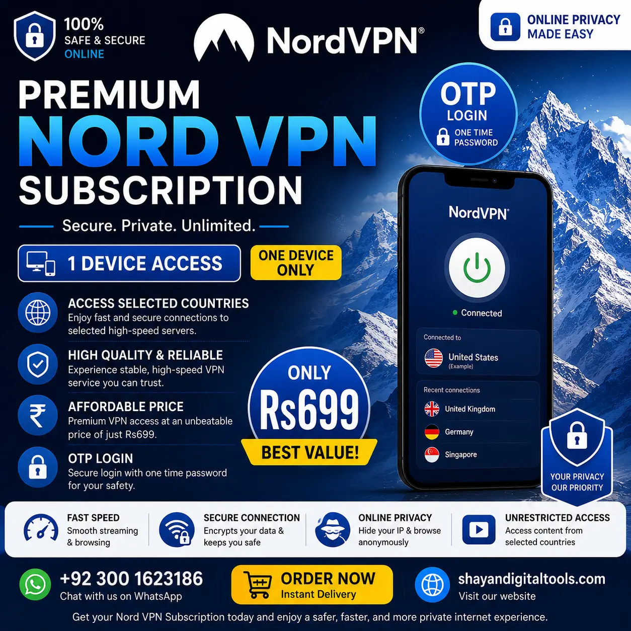 Nord VPN Subscription