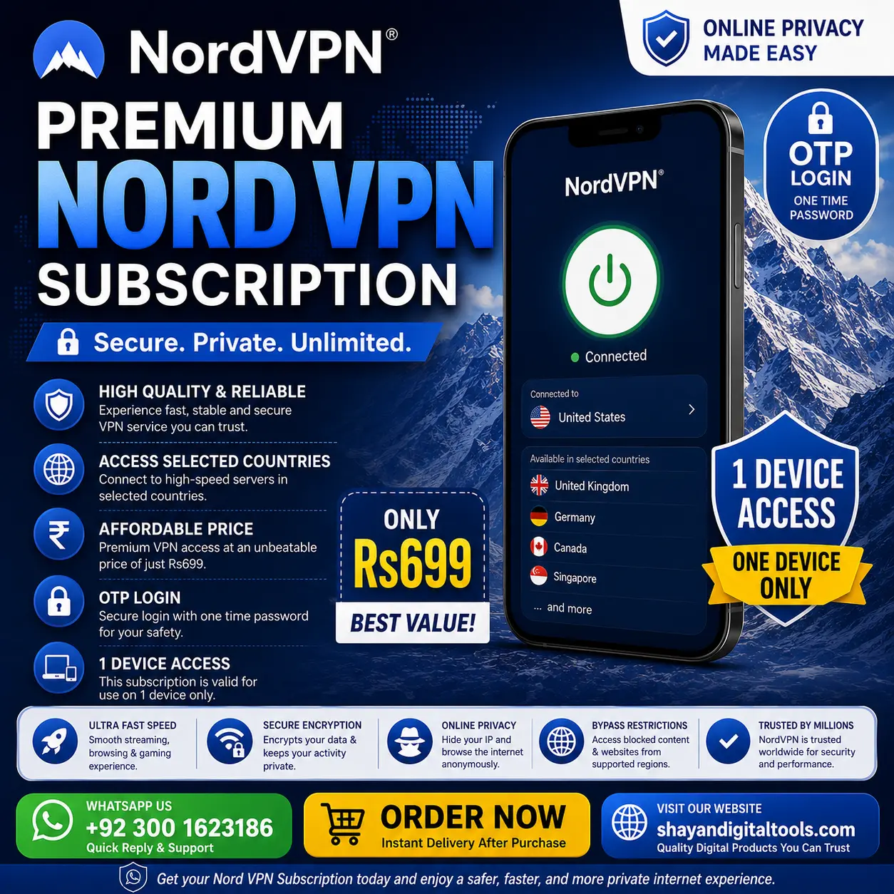Nord VPN Subscription