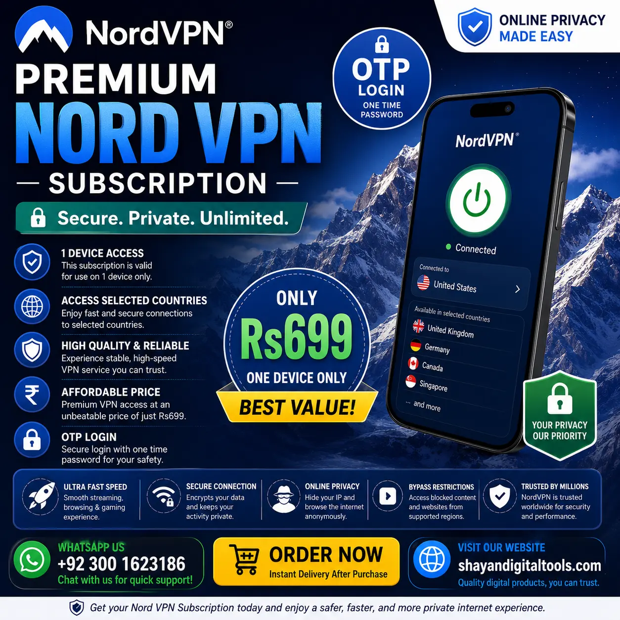 Nord VPN Subscription