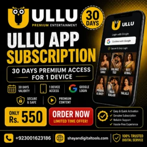 ullu app subscription