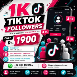 1K TikTok Followers